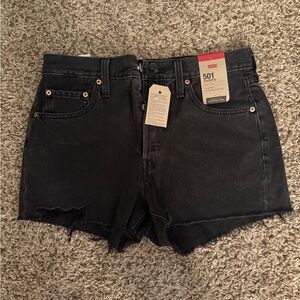 Levi's Women's Dark Denim Jean Shorts
